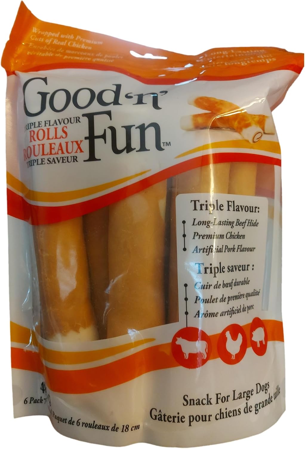 Thumbnail 6 de Good'N'Fun Dog Chews, 340 g