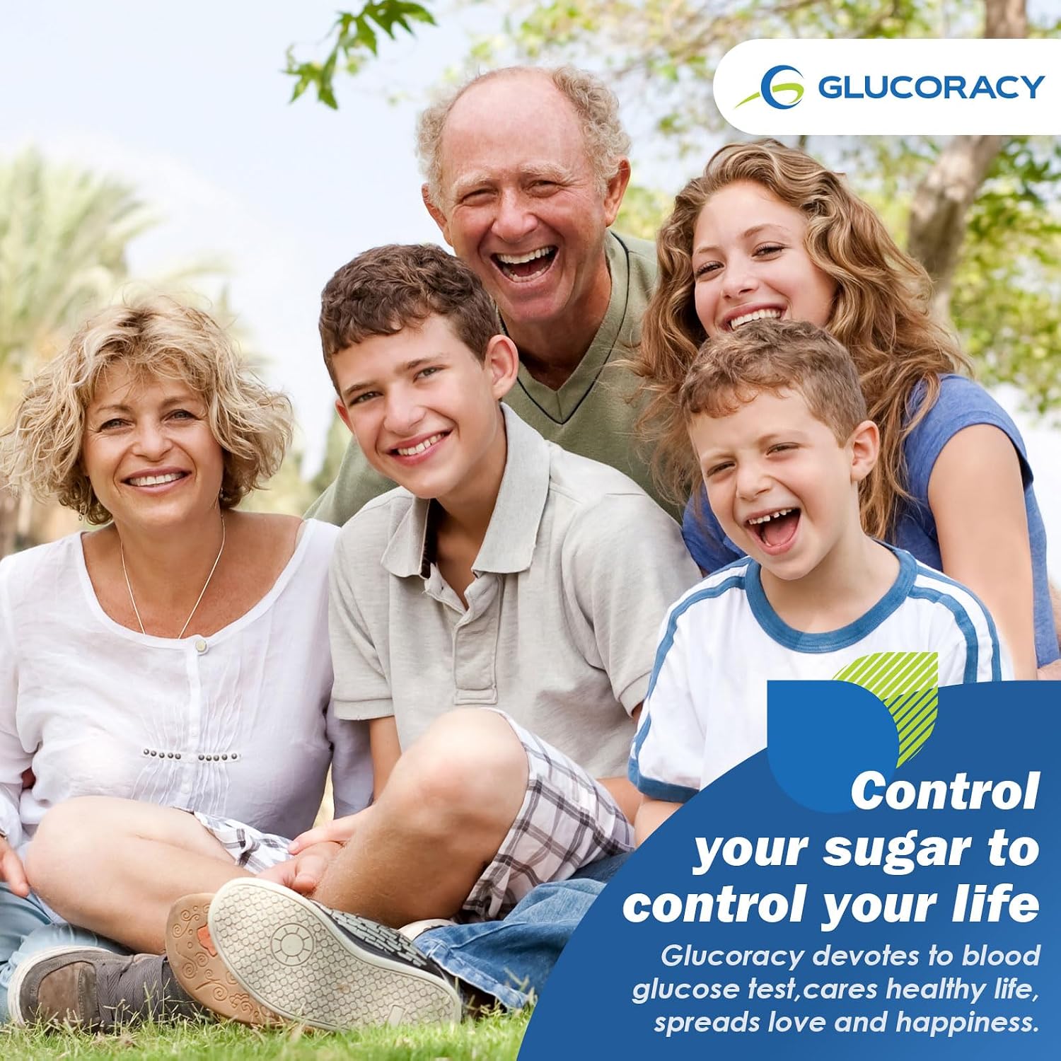 Detalle 2 de Glucoracy G-425-2 Blood Glucose Meter Kit with 50 Strips and Lancets