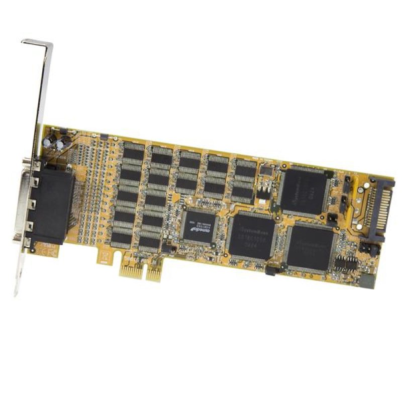 Detalle de StarTech Tarjeta Perfil Bajo PCI-E con 16 Puertos RS232