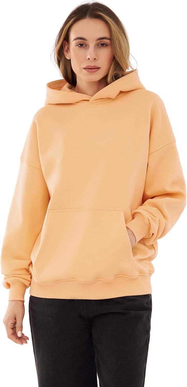 Detalle 2 de Johnny Urban Cody felpa con cappuccio uomo e donna oversize in jersey leggero con tessuto pesante