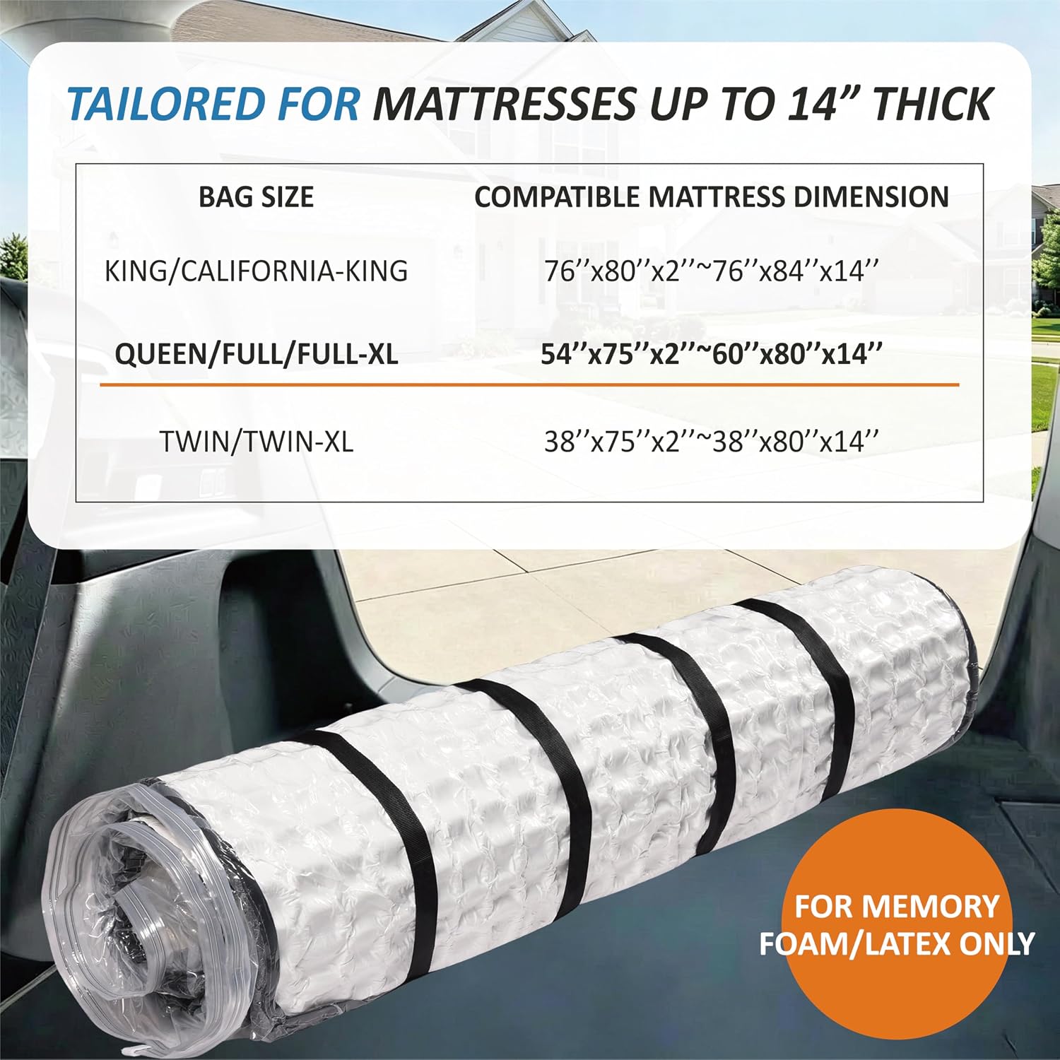 Thumbnail 4 de Queen Foam Mattress Vacuum Bag