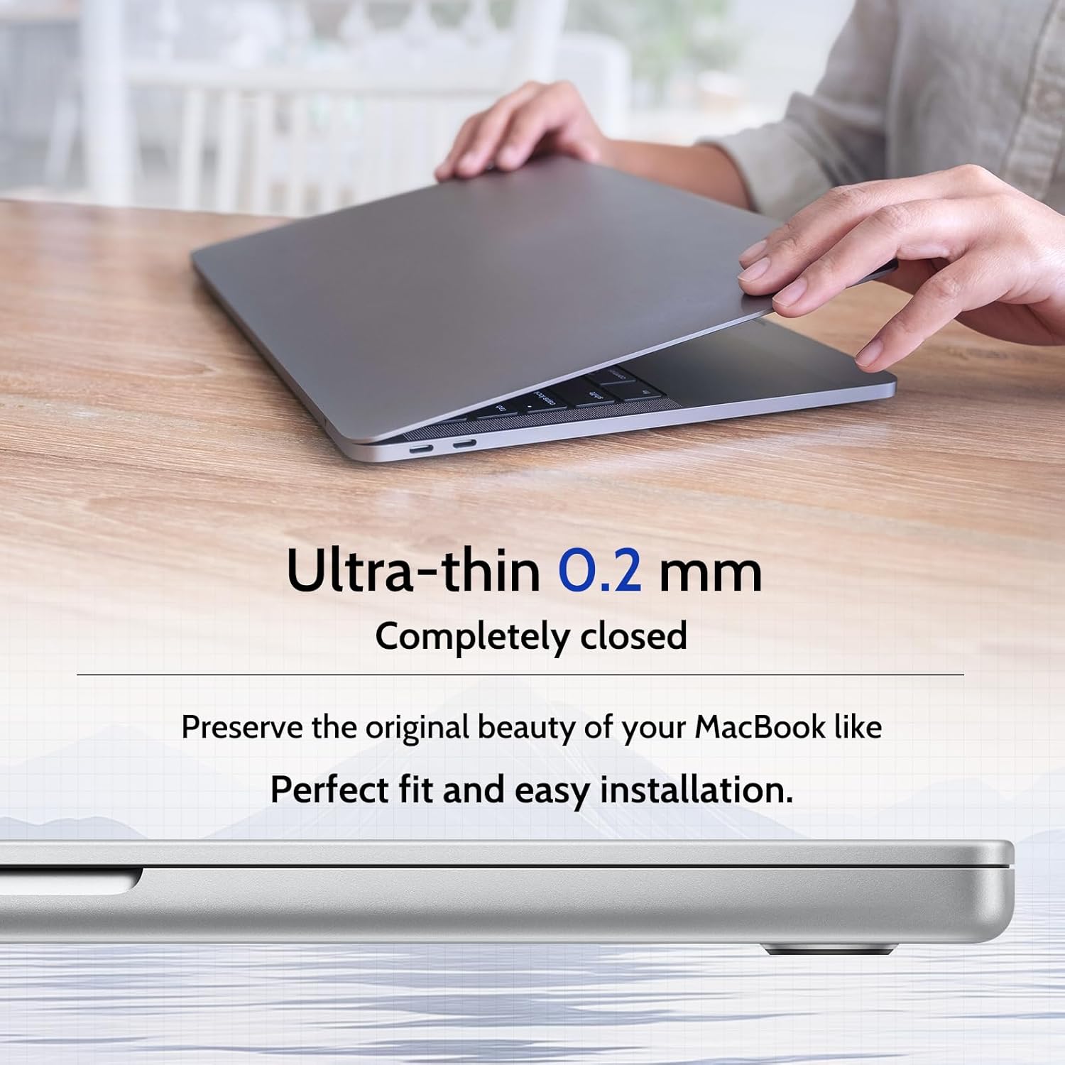 Thumbnail 6 de IPROKKO 360° Magnetic Privacy Screen for MacBook Air 13.6" (2022–2026) with 4-Way Privacy and Removable Matte Anti-Glare Filter