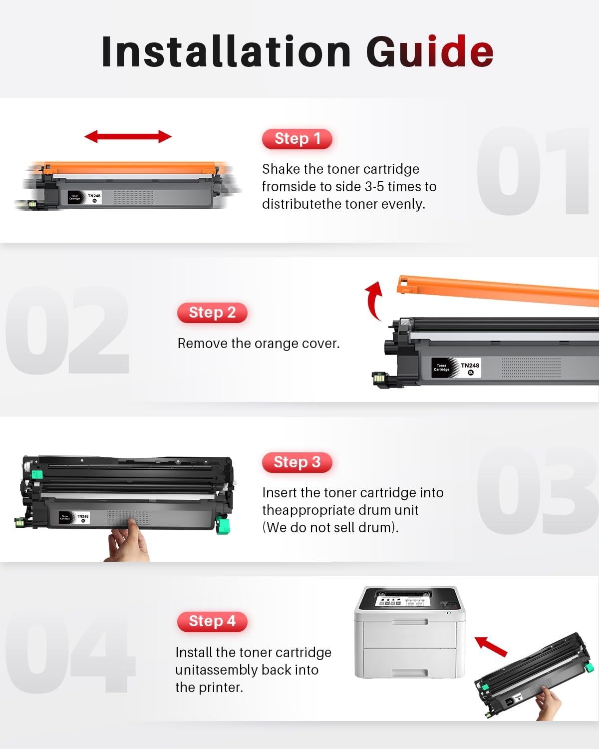 Thumbnail 4 de Halloya TN248XL Toner 3000 pages đź–¨