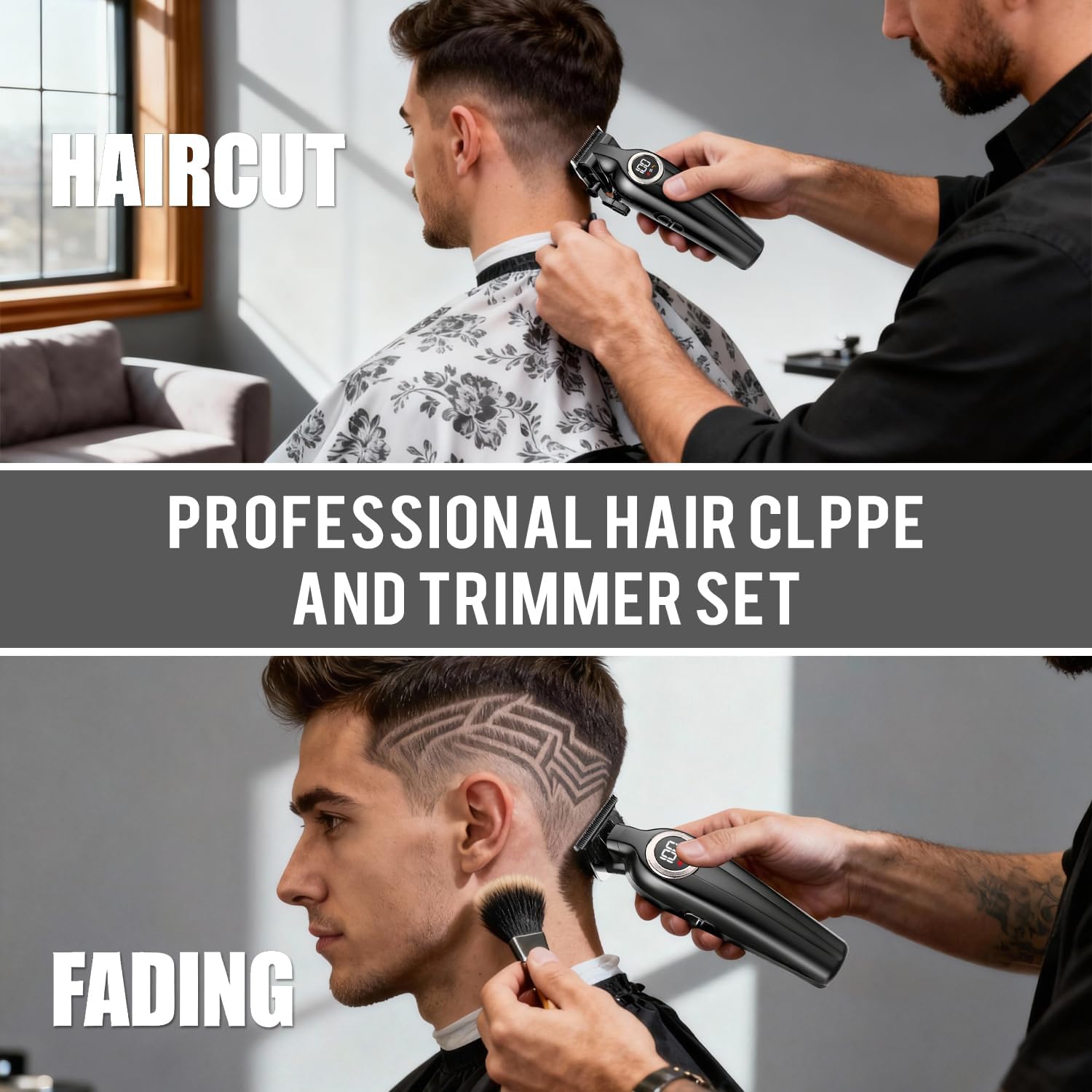 Thumbnail 6 de Misuke Hair Clippers Men and Trimmers Set – Professional Cordless Kit