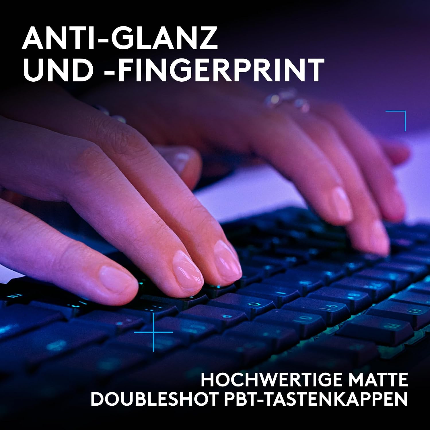 Detalle de Logitech G G515 LIGHTSPEED TKL Kabellose Gaming-Tastatur – QWERTZ, Schwarz (Braune GL-Switches)