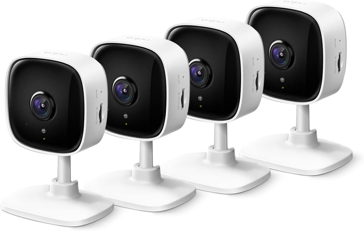 Detalle de Tapo C110P4 2K Indoor Security Camera with Night Vision and Two-Way Audio
