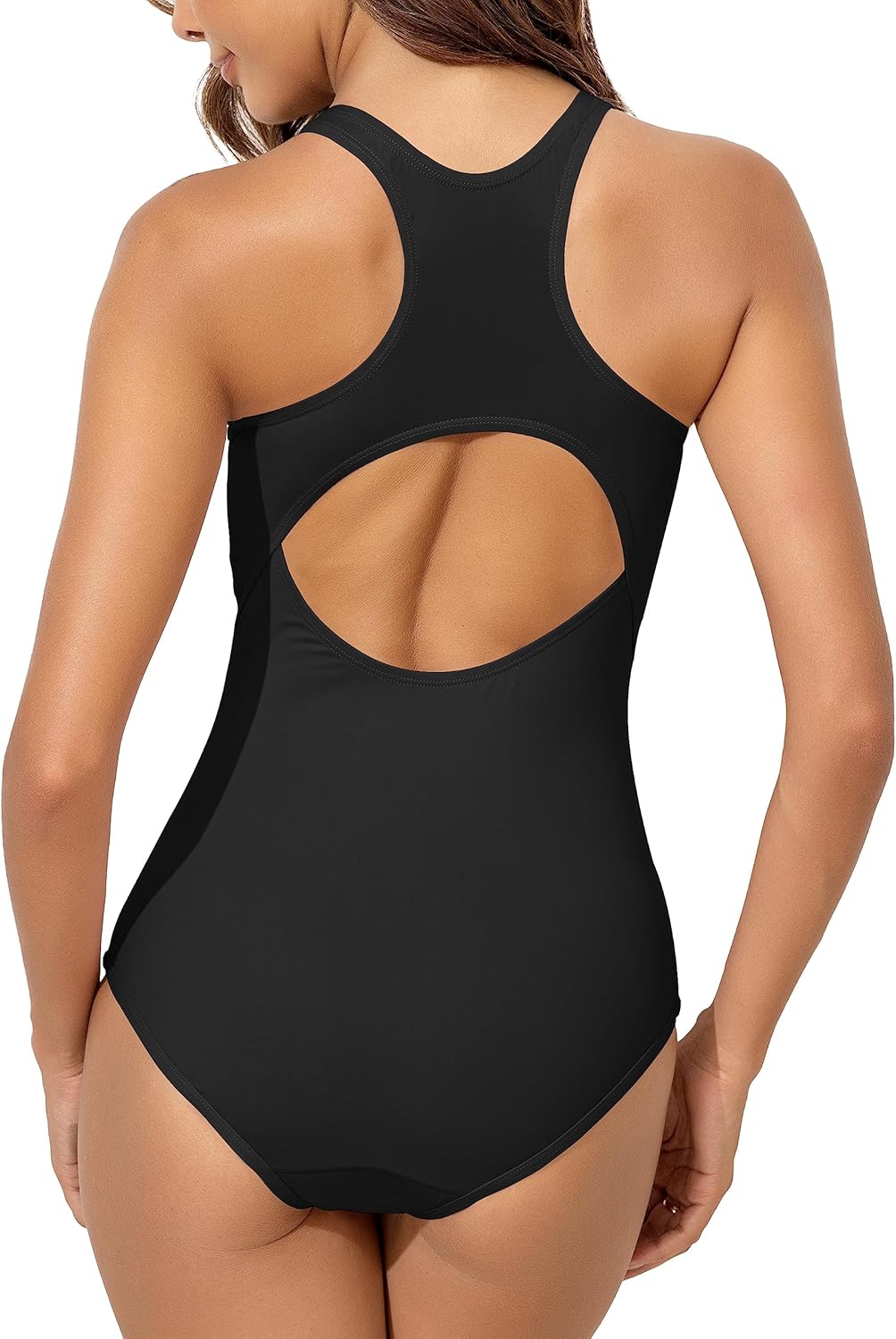 Thumbnail 4 de Beautikini Period Swimwear Woman's One-Piece Leak-Proof Racerback Bathing Suit