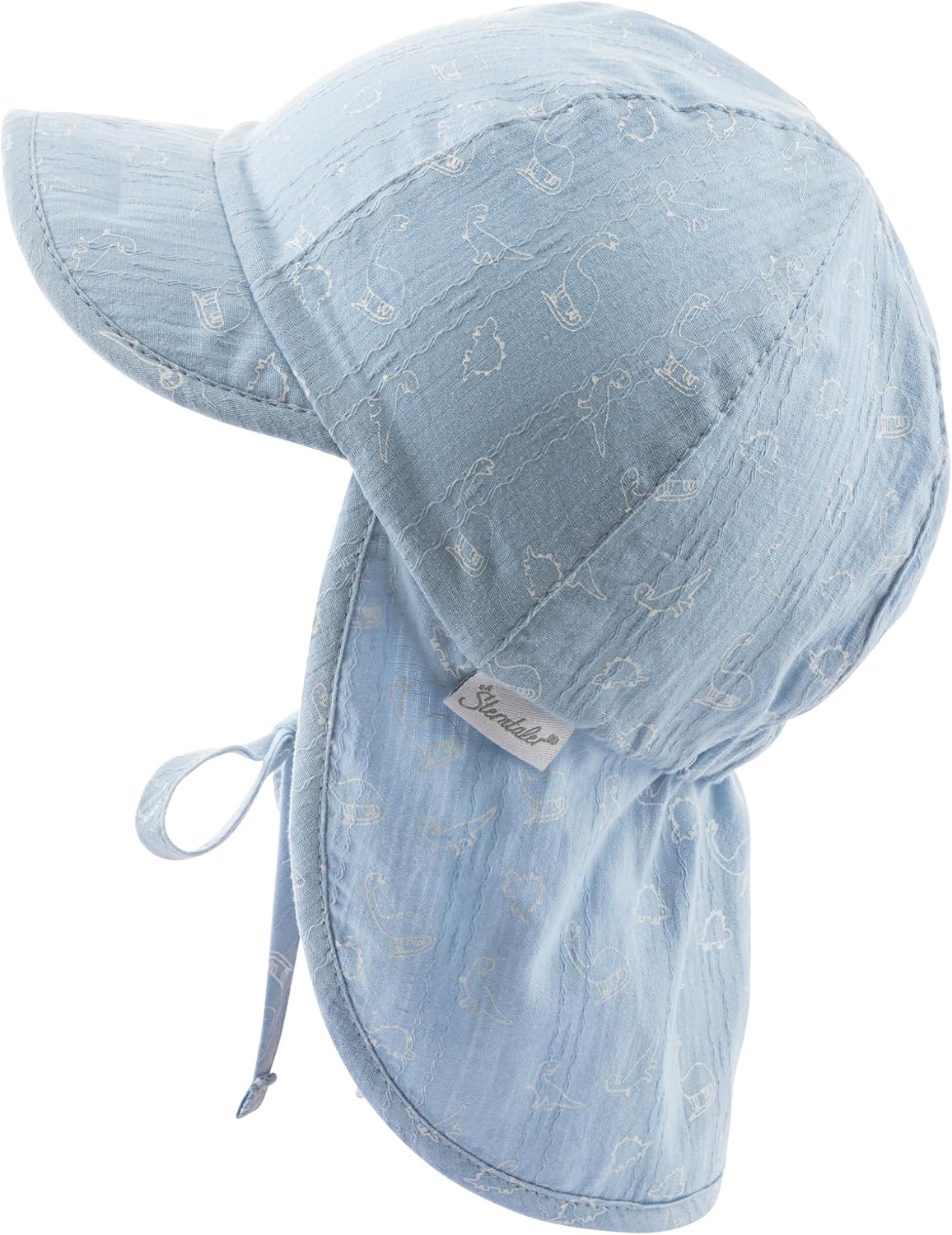 Thumbnail 2 de Sterntaler Chapeau de Soleil à Protection du Cou imprimé Dinosaure – Garçon