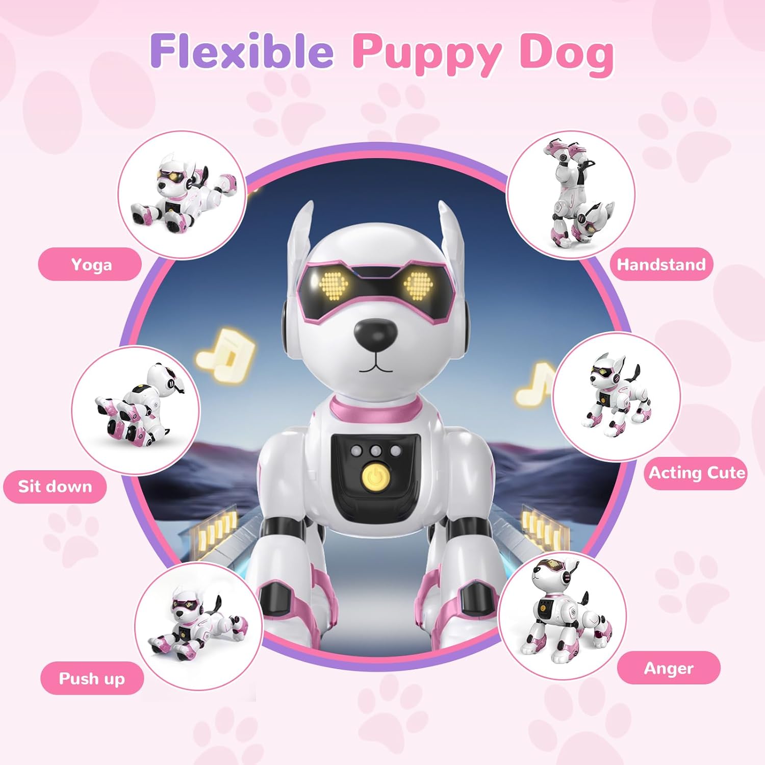 Detalle de PRANITE Cane Robot: Robot Cane Programmabile e Telecomandato per Bambini