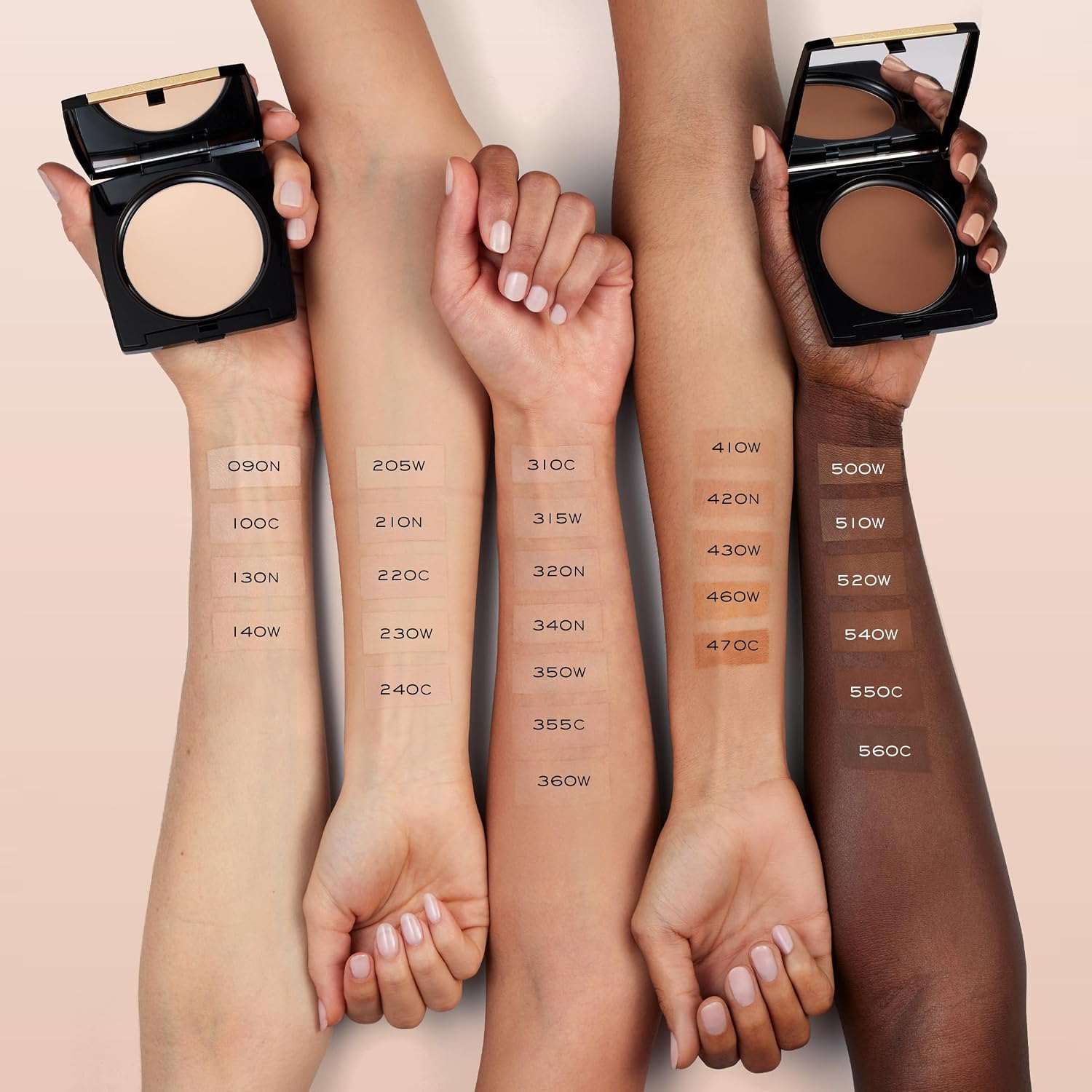 Thumbnail 3 de Lancôme 7C108 Dual Finish Powder Foundation, Buildable Coverage, Natural Matte Finish