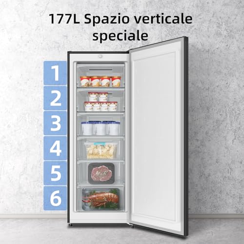 Detalle de CHiQ congelatore verticale 177 L