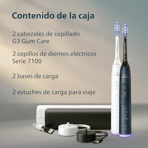 Thumbnail 8 de Philips Sonicare 7100 HX7429/01 cepillo sónico 2 unidades 🪥