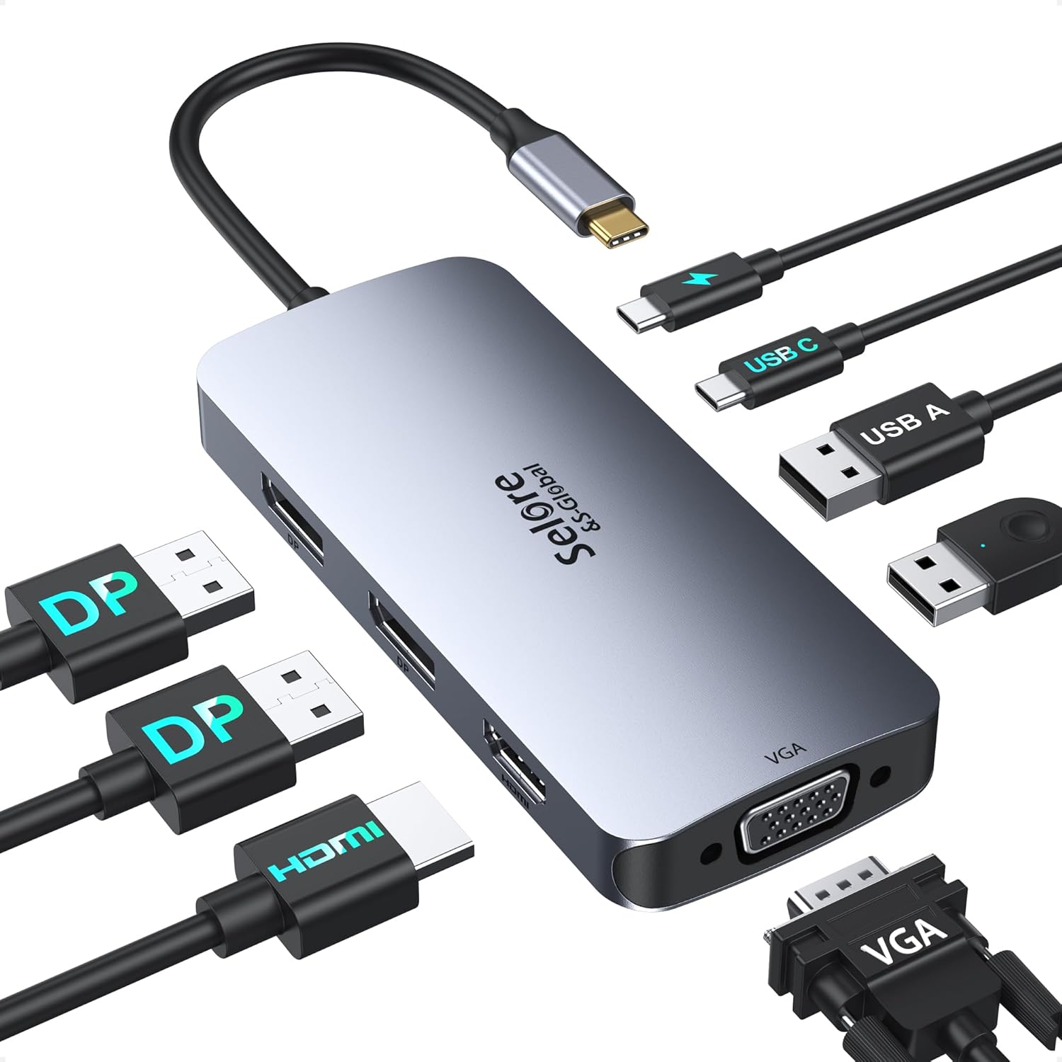 Imagen de USB C Dockingstation 8in1 mit 4K Display en OfertitasTOP