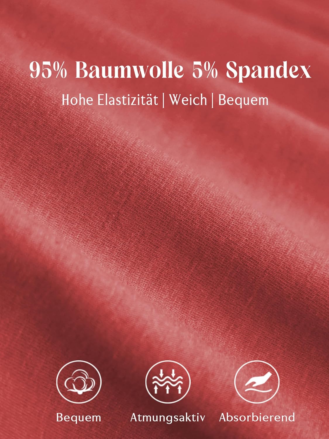 Detalle 2 de Stillshirt-Set 3er Pack mit Reißverschluss