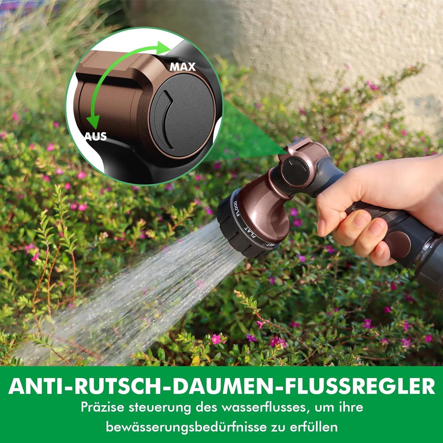 Thumbnail 2 de RESTMO Gartenbrause Metall Heavy Duty