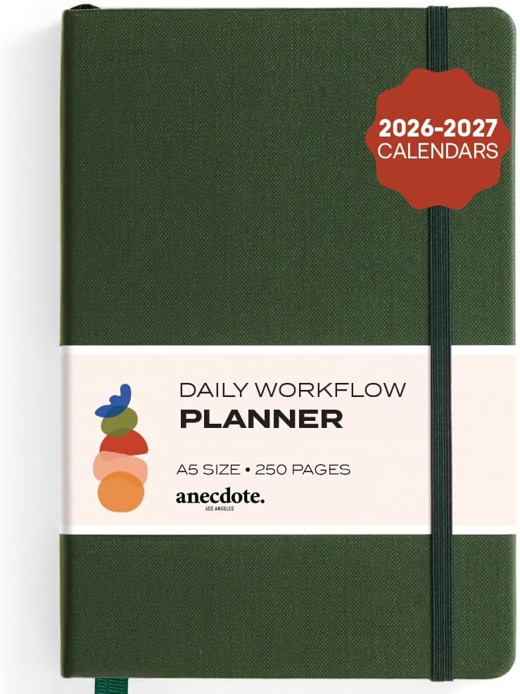Detalle de Anecdote 2026-2027 Planner 8.5" x 5.2" ๐