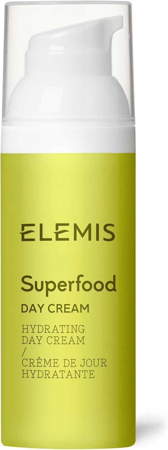 Detalle de Elemis Superfood Day Cream: crema giorno prebiotica al matcha con zenzero e bacche goji, 50 ml