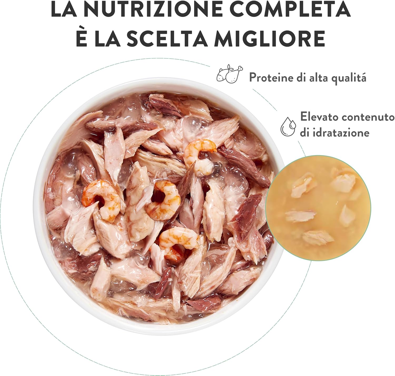 Detalle de Schesir Tonnetto con Manzo in Gelatina – Cibo Umido Completo per Gatti, 12 bustine da 85 g