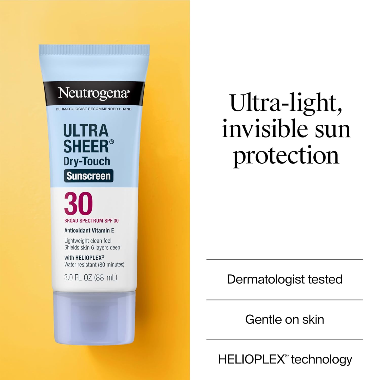 Detalle de Neutrogena Ultra Sheer SPF 30 Travel Pack
