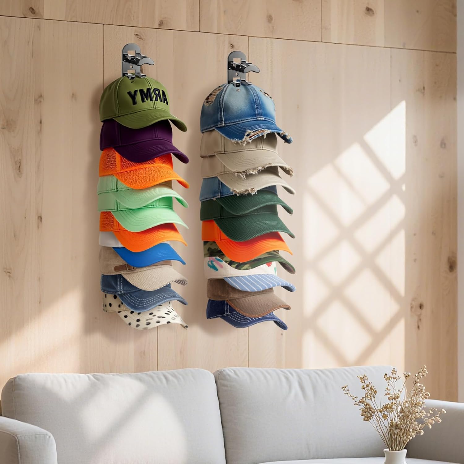 Detalle de Hat Organizer, Holds Up to 40 Hats