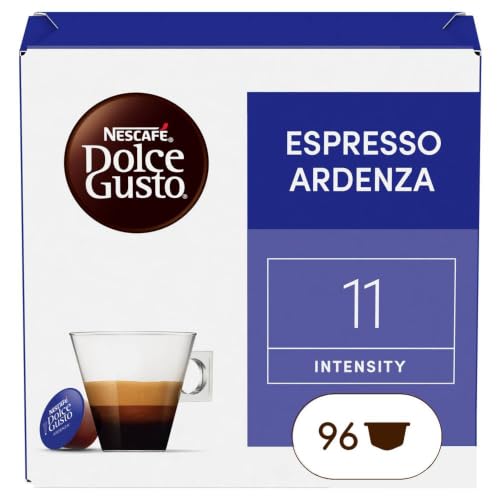 Detalle de NESCAFÉ DOLCE GUSTO Espresso Ardenza Caffè – 96 Capsule compatibili per Dolce Gusto