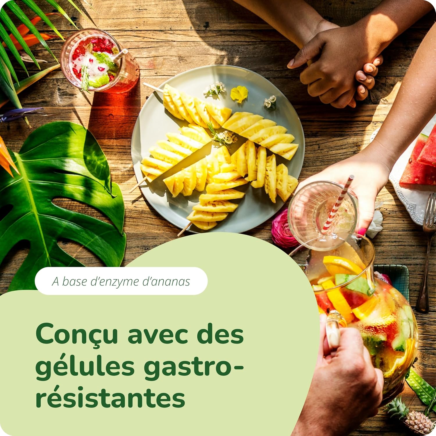 Thumbnail 2 de Vegavero BROMELINA Forte Drenante con capsule gastroresistenti DrCaps da 1.300 mg (5.000 F.I.P./g) – vegan