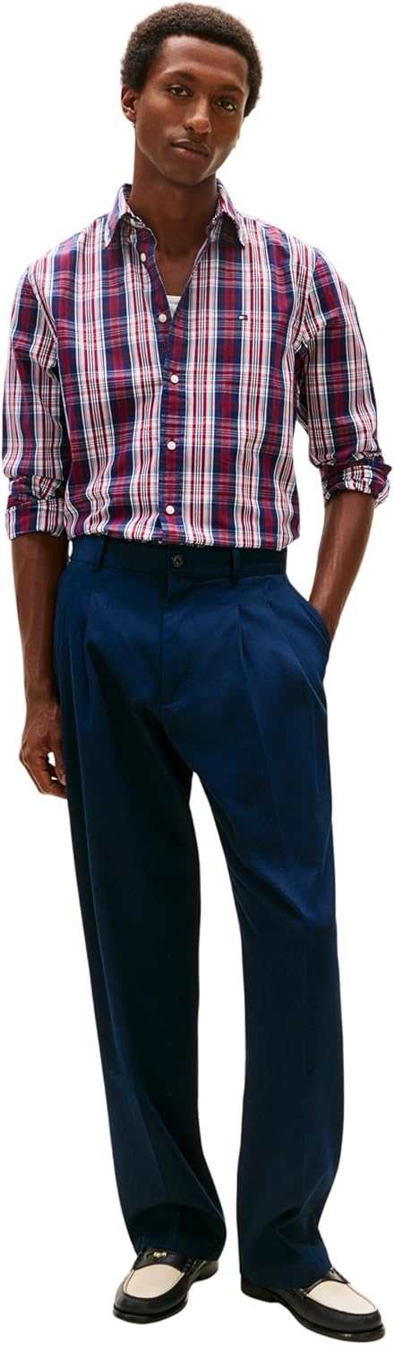 Thumbnail 3 de Tommy Hilfiger Camicia L/S Unisex-Adulto – stile autentico e sostenibile