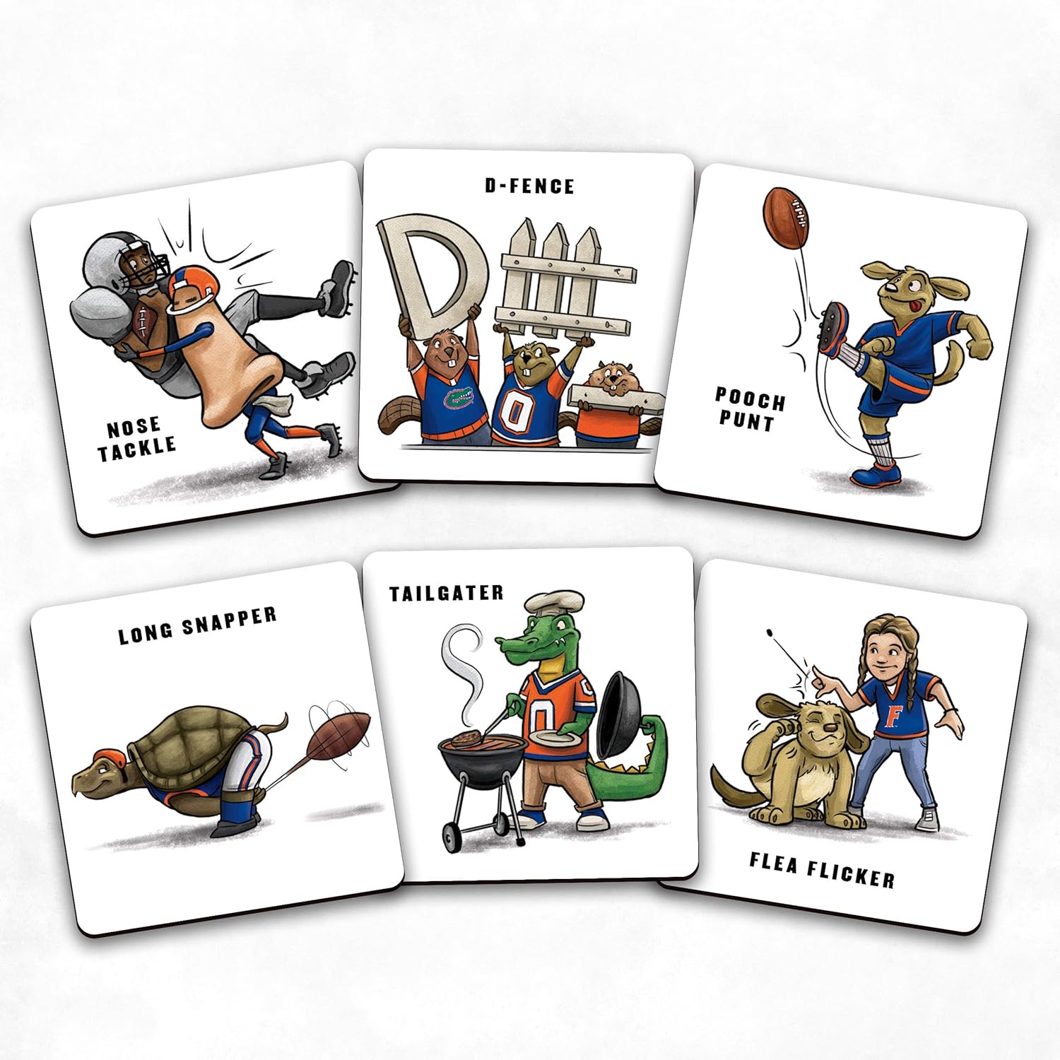 Detalle de YouTheFan NCAA Officially-Licensed Memory Match Game (Team-Specific Cards)