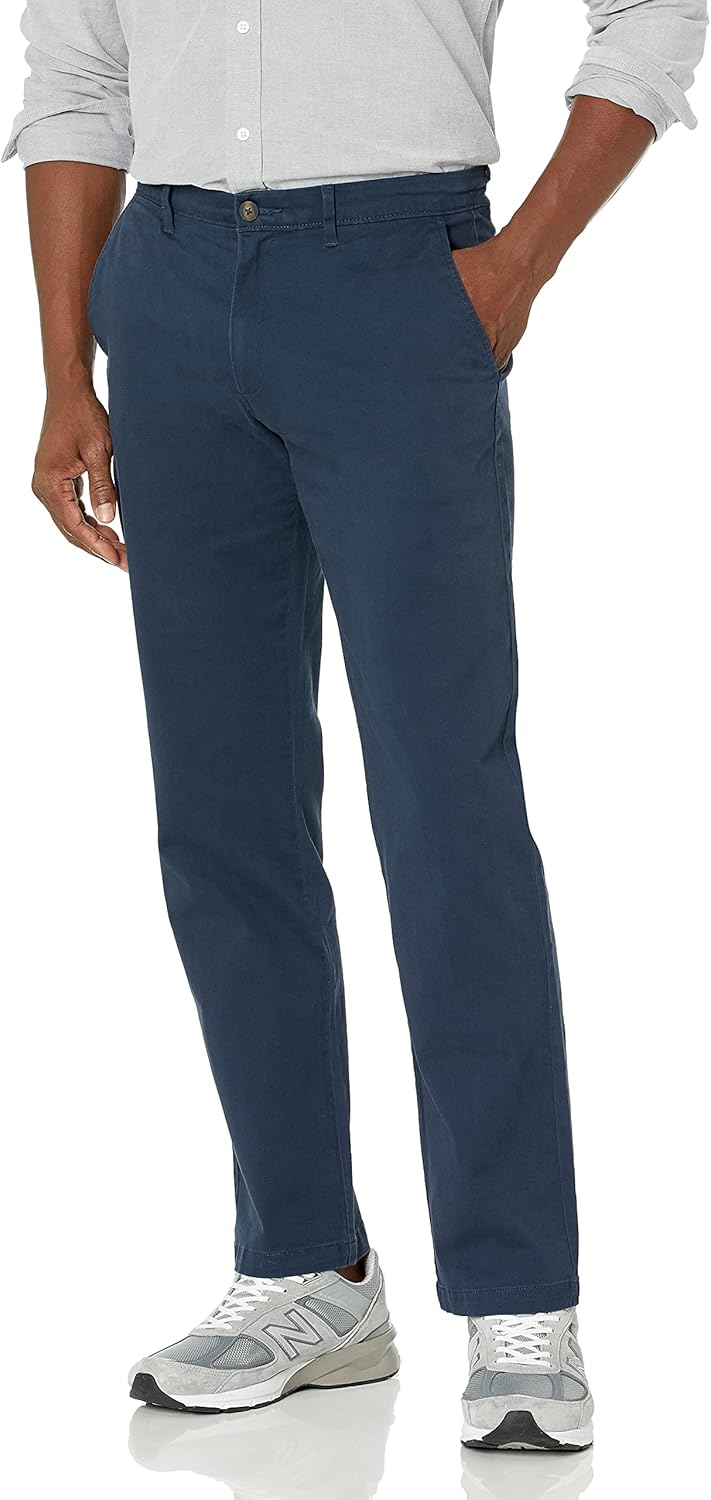 Thumbnail 6 de Amazon Essentials men’s straight-fit casual stretch chino trousers in khaki