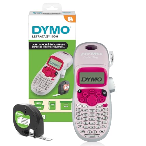 DYMO LetraTag LT-100H etiquetadora portátil rosa 🖨