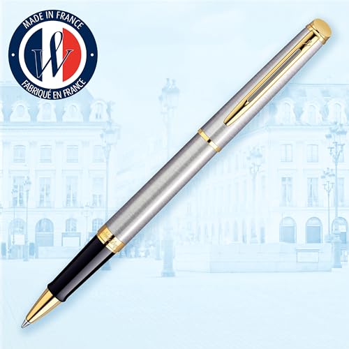 Detalle 2 de Waterman Hemisphere Rollerball Gold Trim ✒️ Fine Point