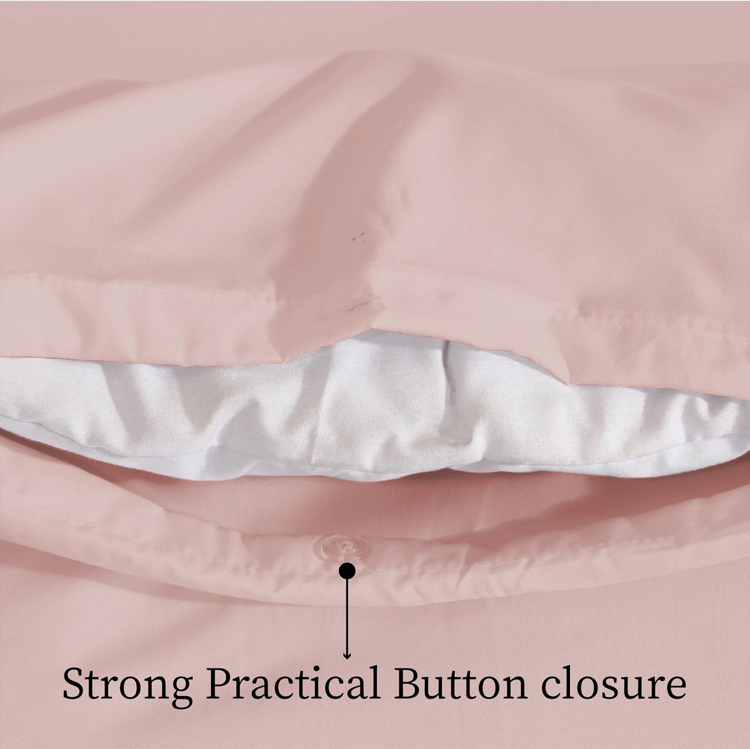 Thumbnail 5 de Funky Gadgets Double Duvet Set Blush Pink Blush
