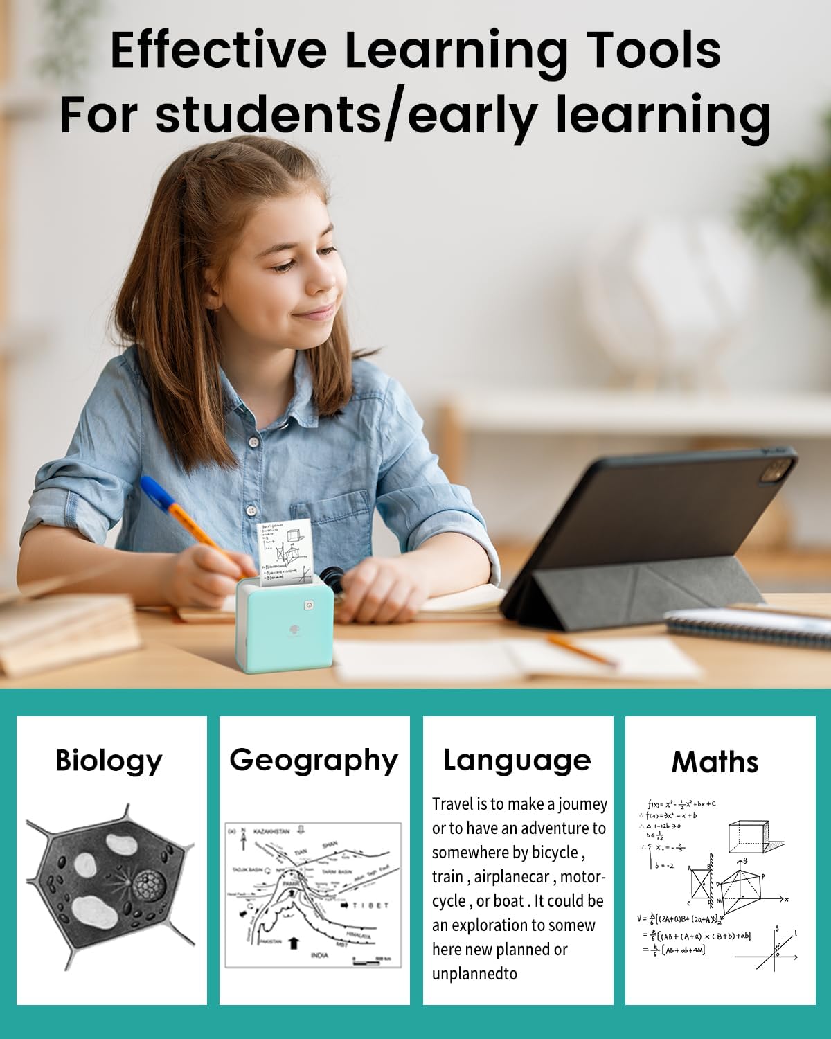 Thumbnail 5 de Phomemo M02 Pro Mini Drucker 300 DPI 🖨️