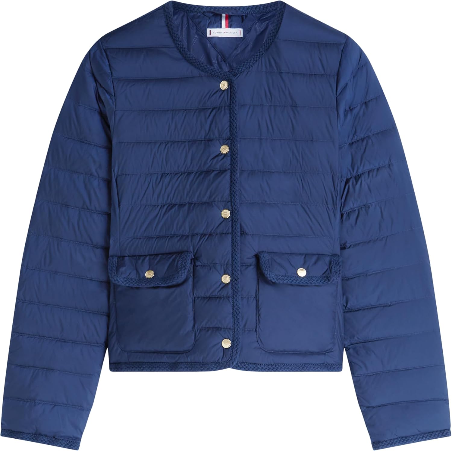 Detalle de Tommy Hilfiger Feminine Lw Down Jacket – doudoune femme en duvet (lot de 1)