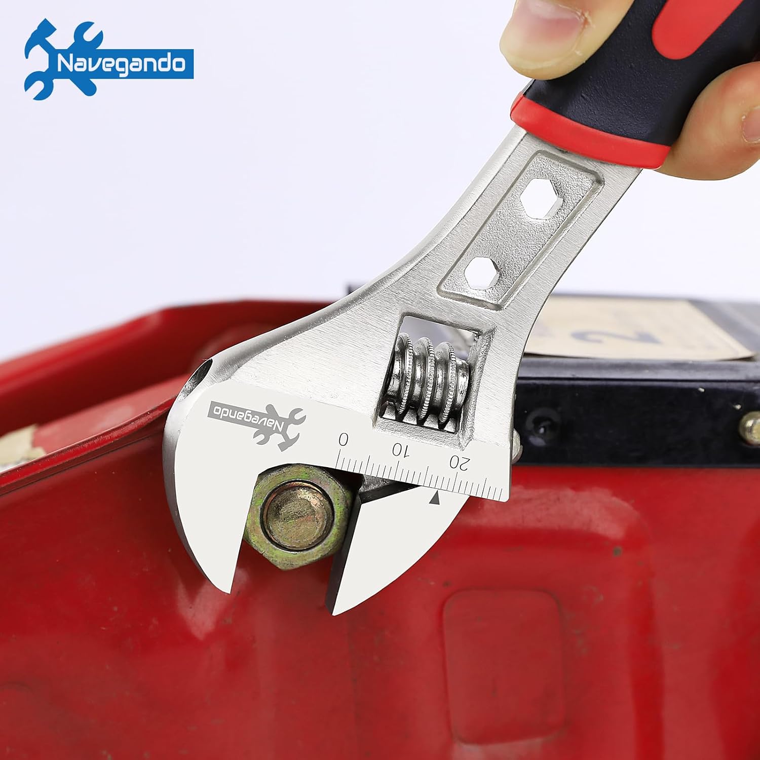 Thumbnail 3 de Navegando Adjustable Spanner Set 6/8/10-Inch