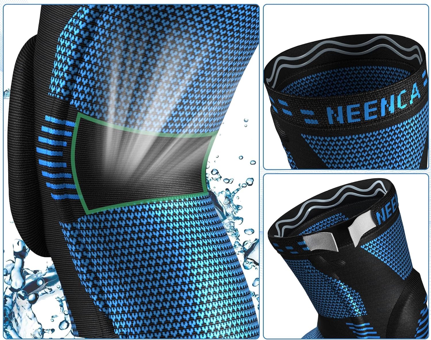 Detalle de NEENCA Kniestütze Kompressionsbandage Kniestütze