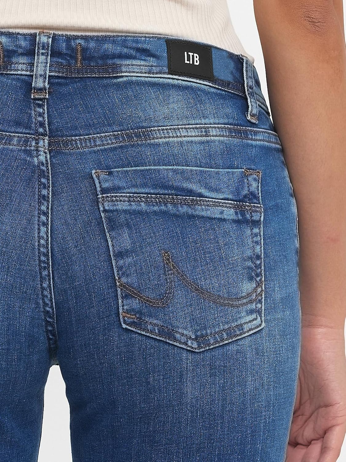 Detalle 2 de LTB Vilma Jeans Donna Bootcut – Blu, comoda ed essenziale
