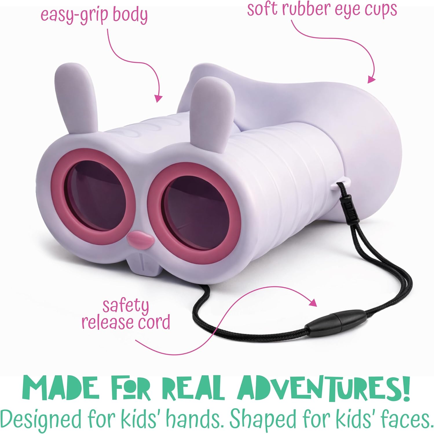 Detalle de Peekimals Kids Binoculars Bunny Rabbit