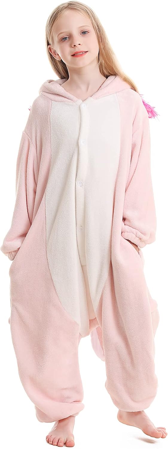 Detalle de CuteOn Kids' Animal Onesie Pajamas