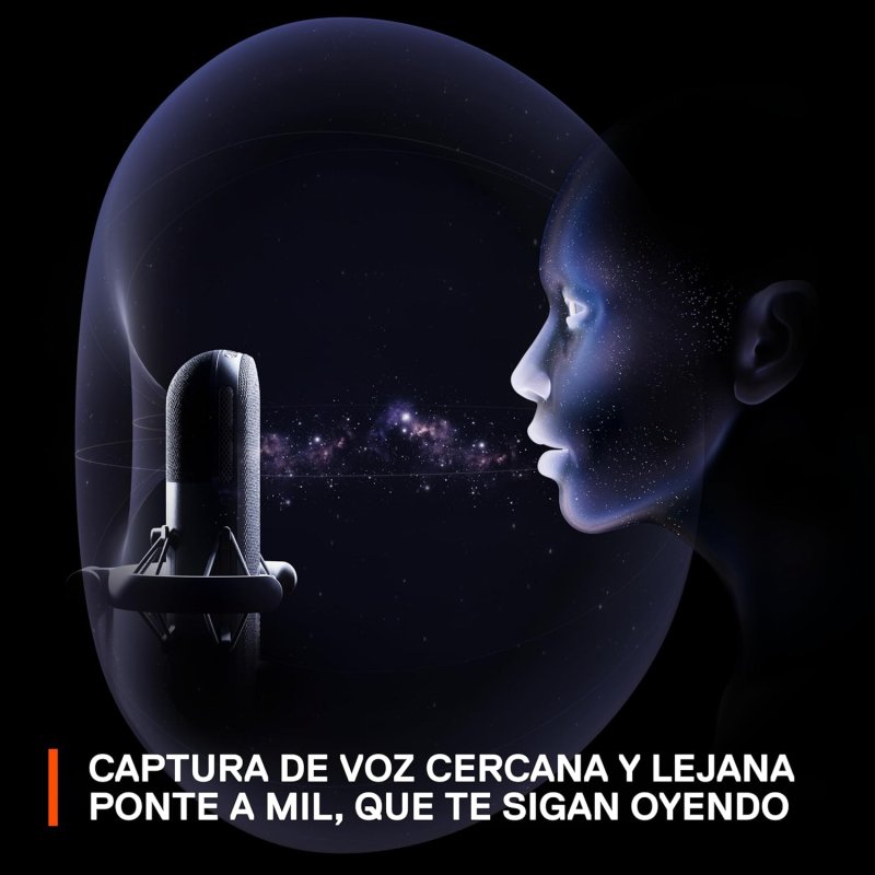 Detalle 2 de SteelSeries Alias Micrófono USB para streaming y pódcast