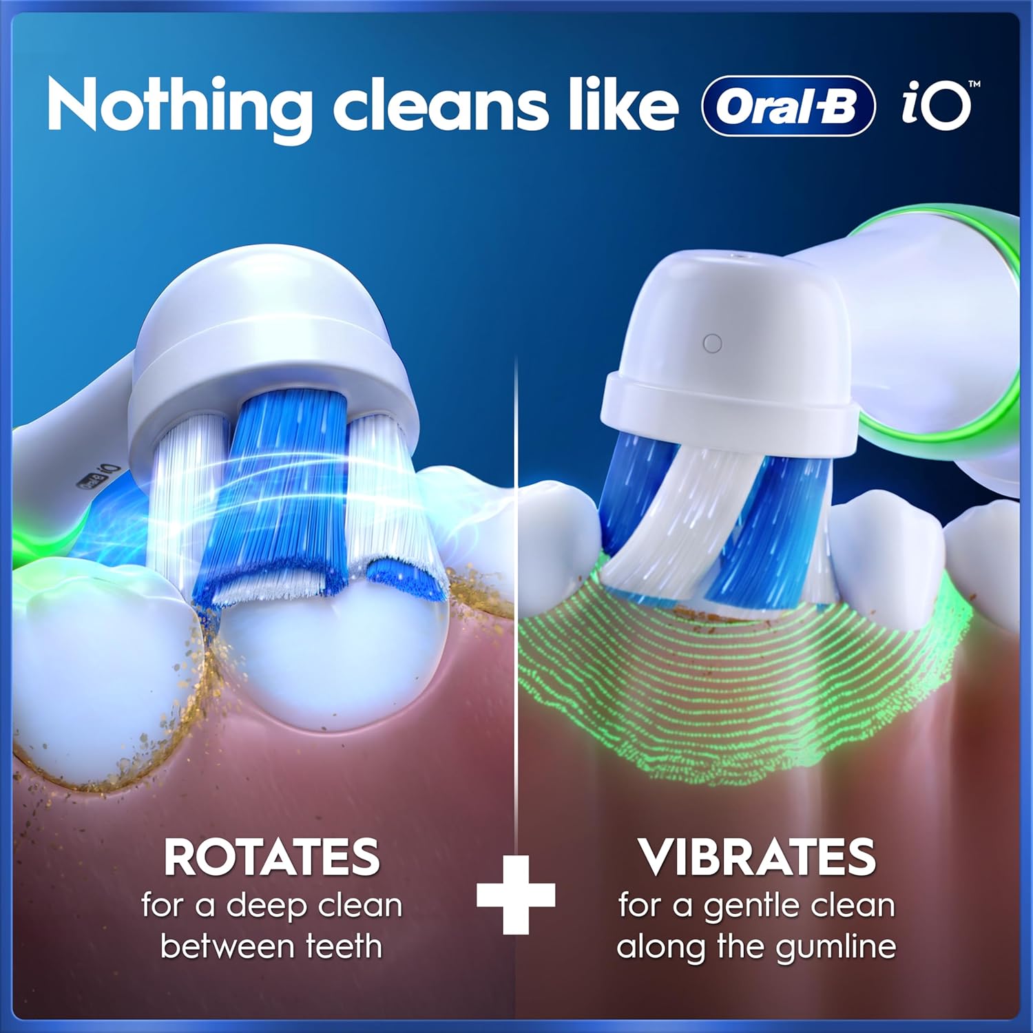 Thumbnail 3 de Oral-B iO5 electric toothbrush for adults with 1 head, 5 modes and travel case (white)