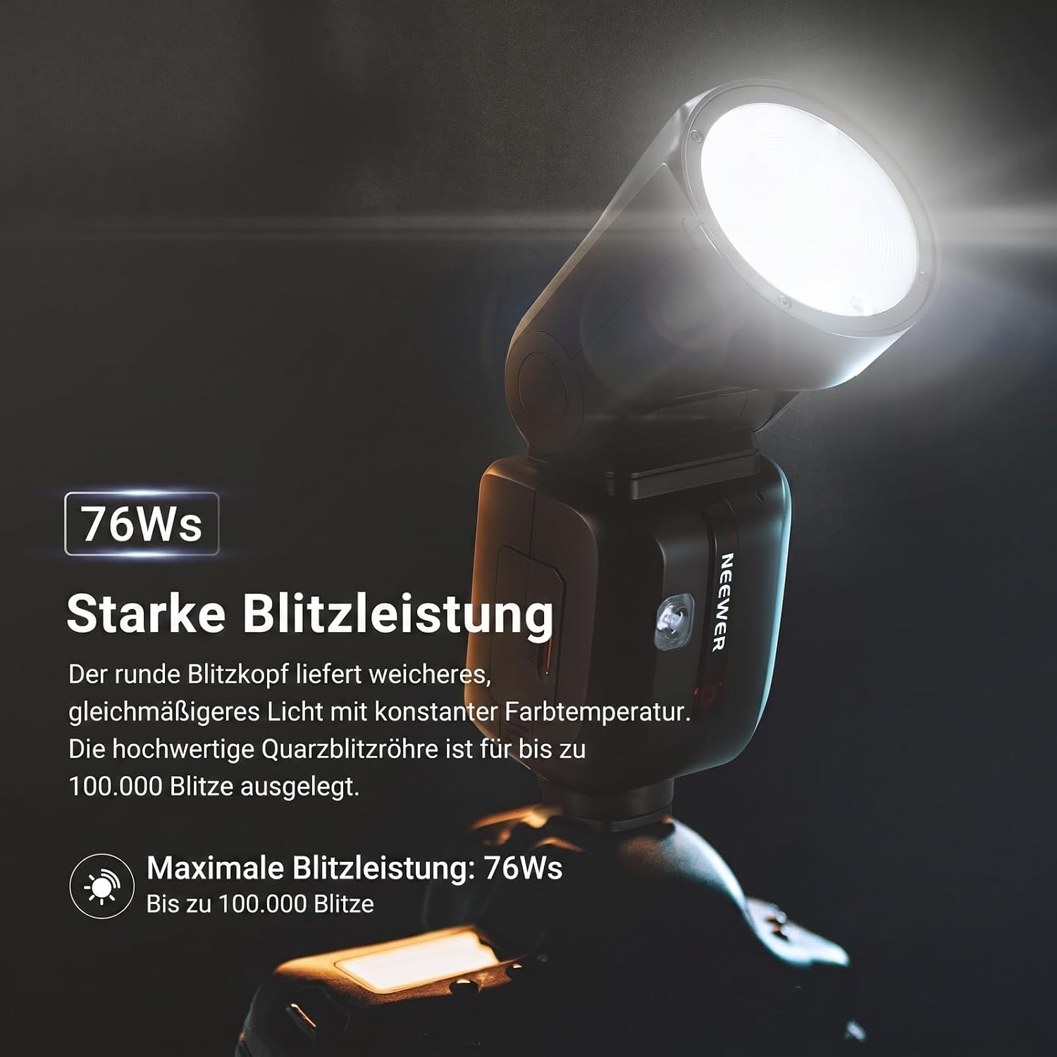Thumbnail 1 de NEEWER Z2PRO-C TTL Speedlite für Canon 1/8000s