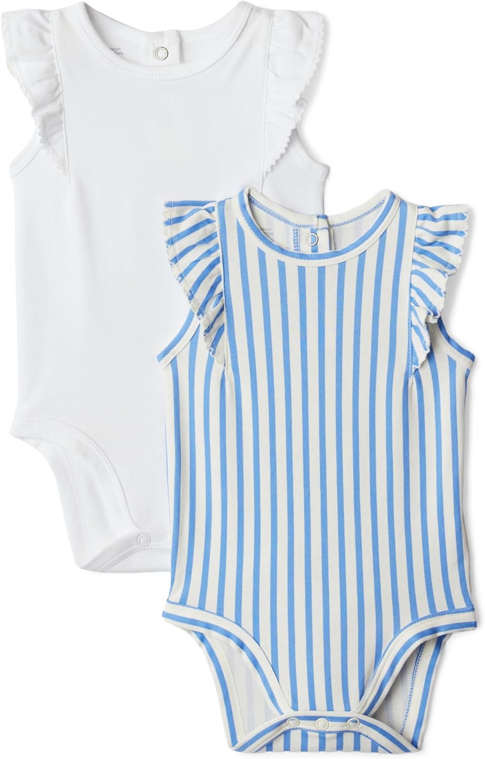 Thumbnail 6 de Amazon Essentials x Sofia Grainge Body in cotone con volant e ricami - Pack da 2 per bambine e ragazze