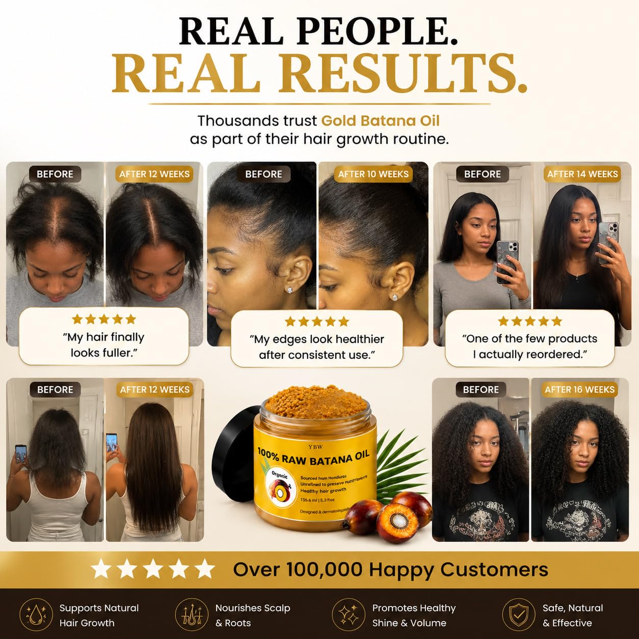 Detalle de Raw Batana Hair Oil Paste