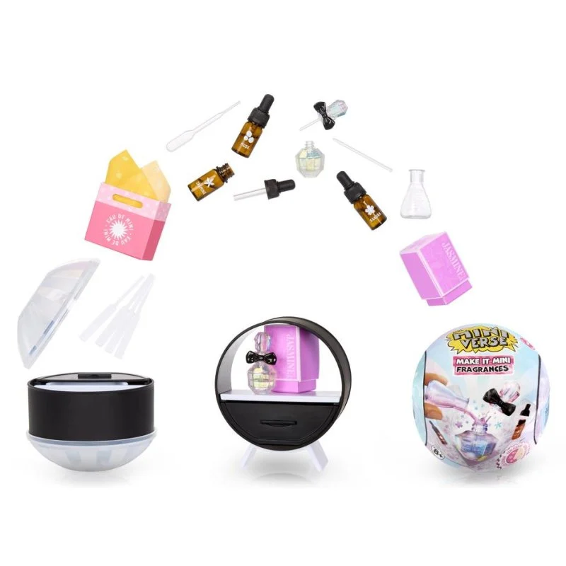 Detalle de Kit de elaboración de perfumes Miniverse Make It Mini Fragrances MGA Entertainment Multicolor