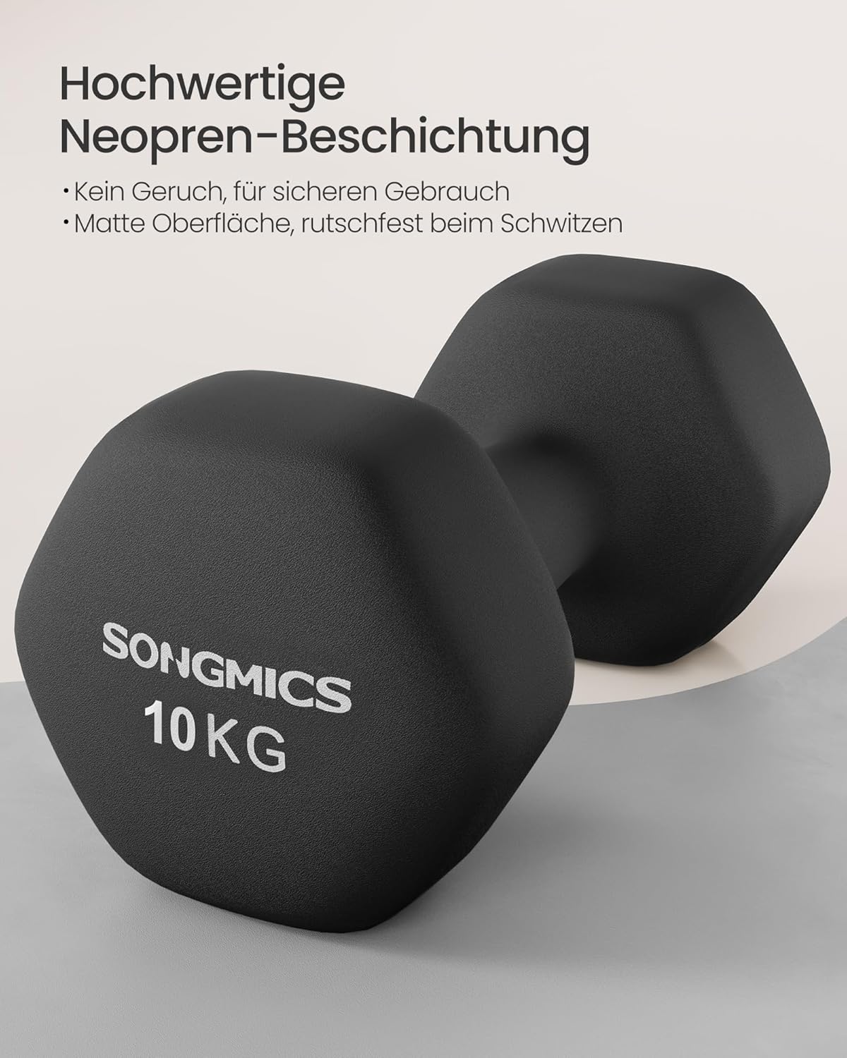 Thumbnail 1 de SONGMICS Hexagon Hanteln 2 Stück