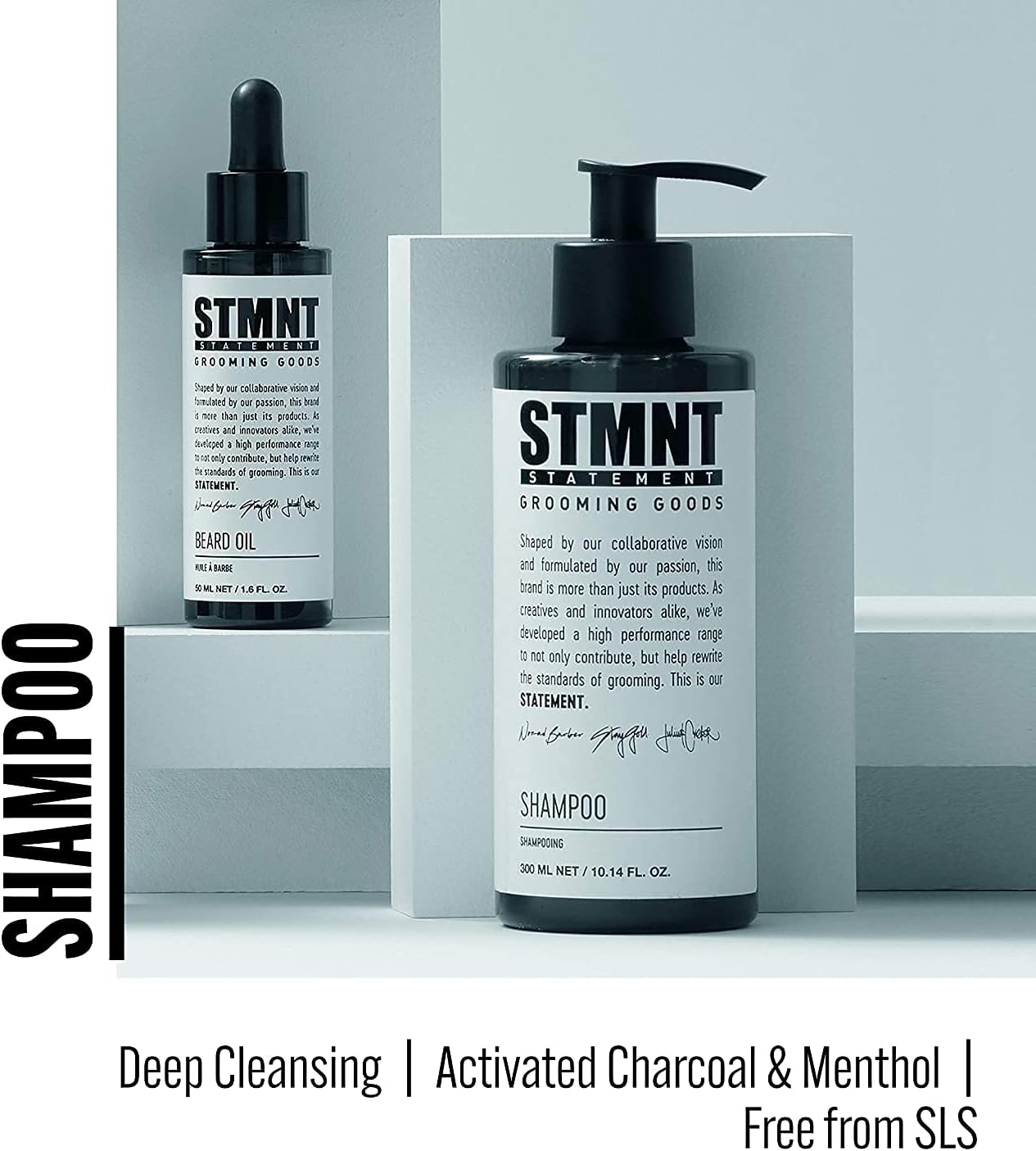 Thumbnail 2 de STMNT STATEMENT GROOMING GOODS Shampoo Carbone Attivo e Menta da 300 ml