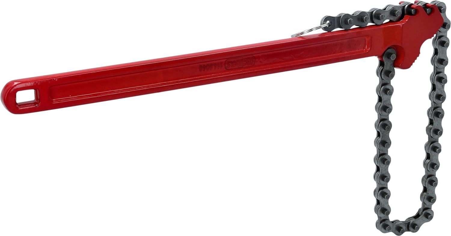 Thumbnail 1 de KS Tools 114.0040 Kettenrohrzange, Ø 110 mm – geschmiedet, Chrom-Vanadium-Stahl, 390 mm