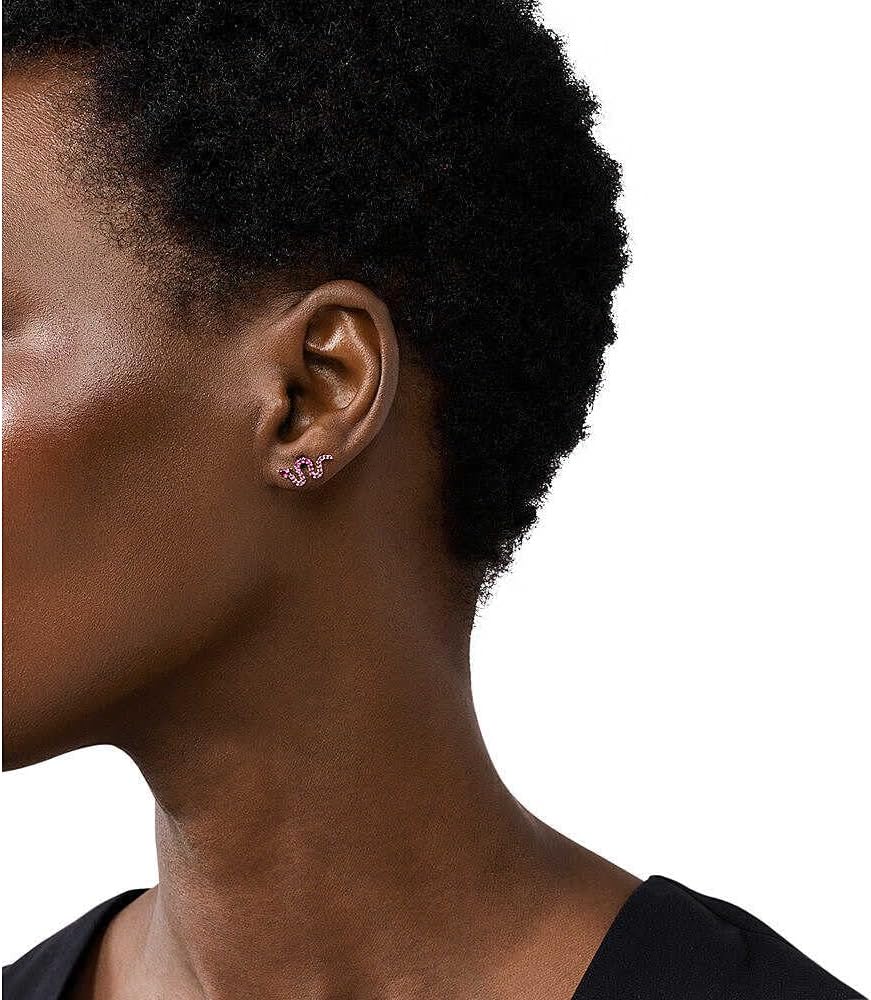 Thumbnail 1 de Emporio Armani Orecchini da donna in acciaio inossidabile con chiusura push back, Oro Sunglow