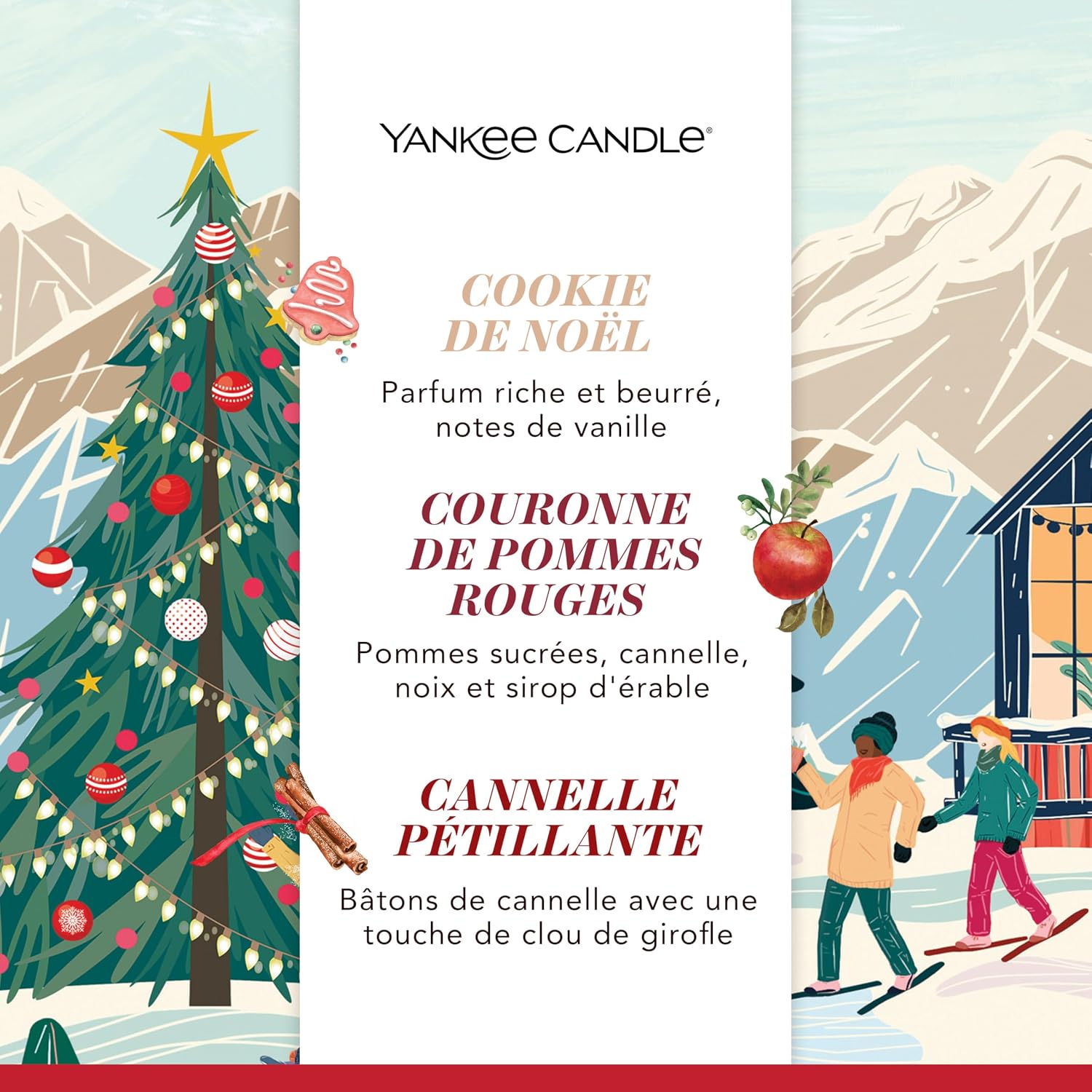 Thumbnail 2 de Coffret de bougies parfumées de Noël – 6 mini bougies votives Signature (Collection Après Ski)